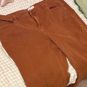 Brown jeans